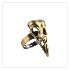 Crow Skull Bird Ring