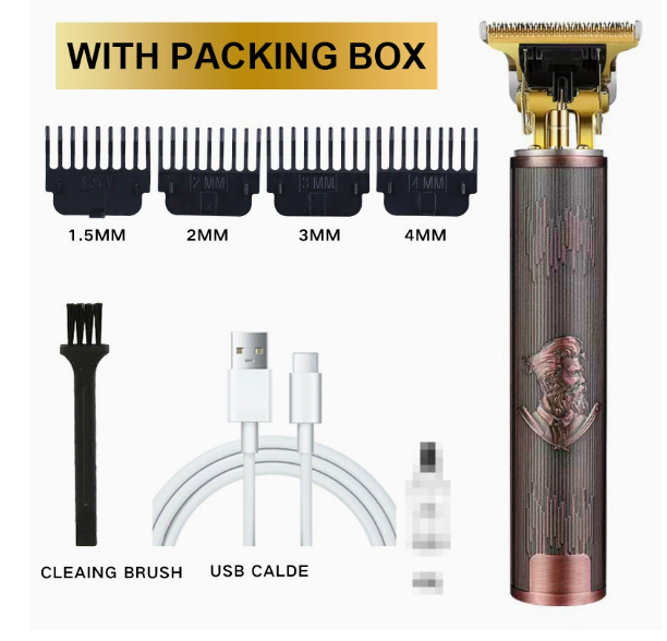 Professional USB Rechargeable Electric Hair Trimmer