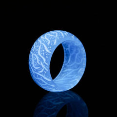Glow in the Dark Crackle Ring