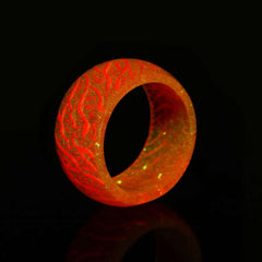 Glow in the Dark Crackle Ring
