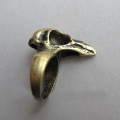 Crow Skull Bird Ring
