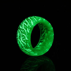 Glow in the Dark Crackle Ring