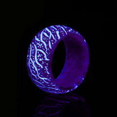 Glow in the Dark Crackle Ring